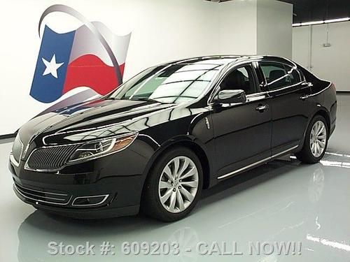 2013 lincoln mks climate leather pano sunroof only 15k! texas direct auto