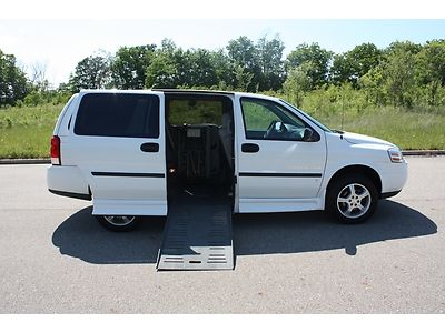 2008 chevy uplander wheelchair accessible van