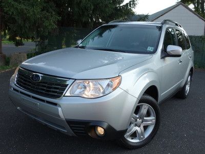 Subaru forester limited heated leather sunroof cd-changer autocheck no reserve