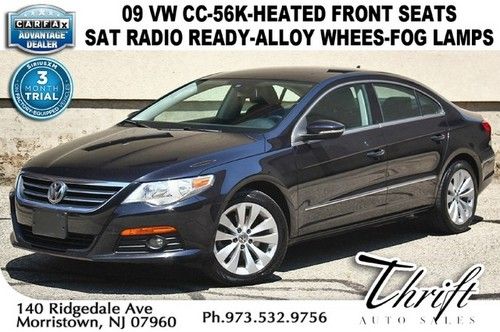 09 vw cc-56k-heated front seats-sat radio ready-alloy whees-fog lamps
