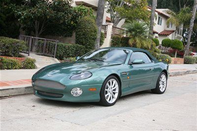 Low mileage db7 v12 vantage volante, great color. great options