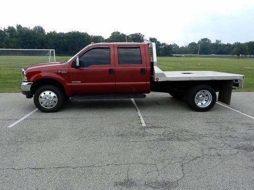 2003 ford f-550 flat bed dually loaded...f250/f350/f450