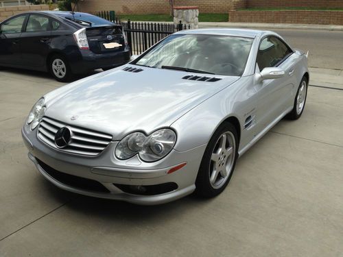 2005 mercedes-benz sl55 amg base convertible 2-door 5.5l