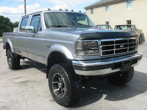 97 Ford F250HD XLT CREW CAB 4WD 7.3 Powerstroke diesel 120K MINT West Coast, US $15,500.00, image 3