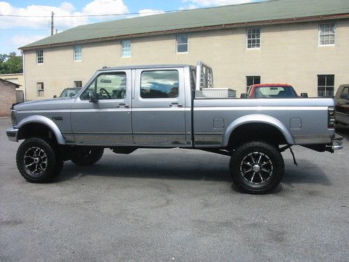 97 Ford F250HD XLT CREW CAB 4WD 7.3 Powerstroke diesel 120K MINT West Coast, US $15,500.00, image 7