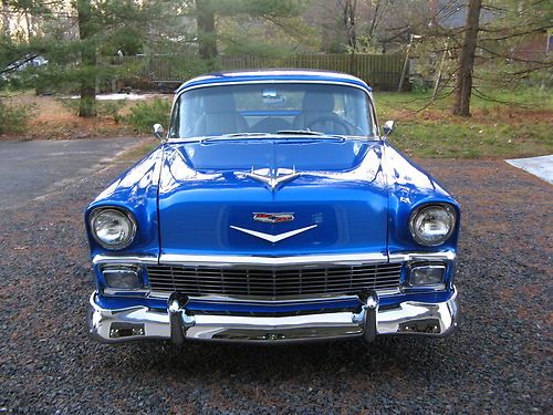 1956 chevy nomad v8-auto-frame off restoration!  rare!!