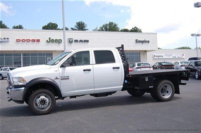 Save at empire dodge on this new crew cab tradesman cummins aisin flat bed 4x4