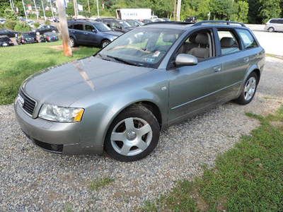 2004 audi a4 turo quattro, no reserve, looks and runs fine, clean carfax