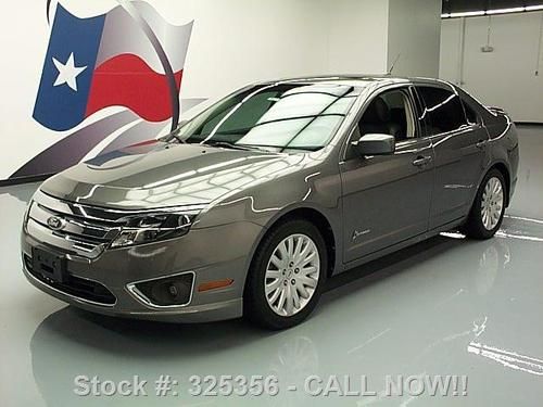 2010 ford fusion hybrid leather sunroof rear cam 64k mi texas direct auto