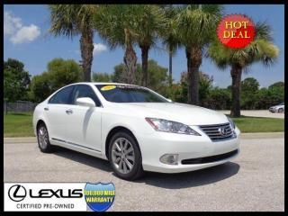 Lexus certified 2012 es 350 rare touring pkg navigation/rear camera &amp; more!