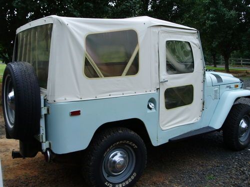 1970 Toyota Jeep Land Cruiser Soft Top FJ40 F155 6 Cylinder, image 7