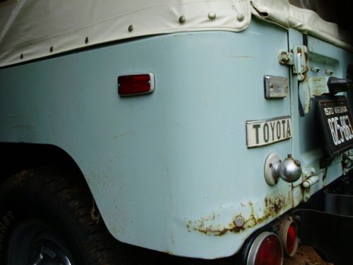 1970 Toyota Jeep Land Cruiser Soft Top FJ40 F155 6 Cylinder, image 13