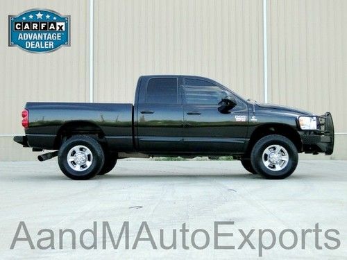 07_2500hd_5.9l diesel_4x4_quad cab_swb_big horn_rare_carfax_tx