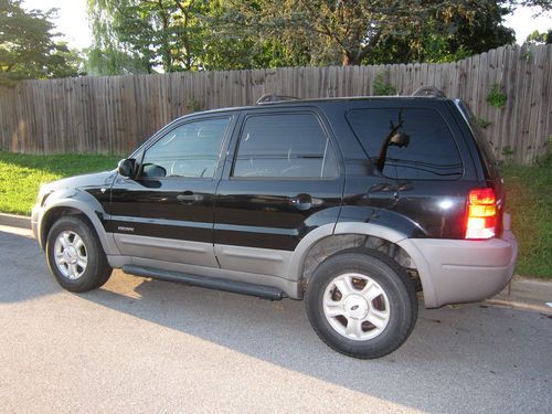 2002 ford escape xlt v6 auto power windows and locks 146203k miles black bin!