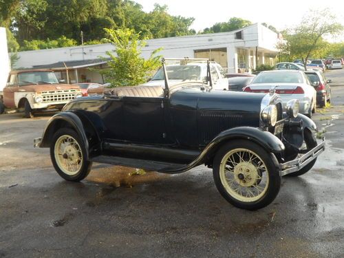1929 ford model a roadster, drives great, videos, restore or enjoy it as it is!