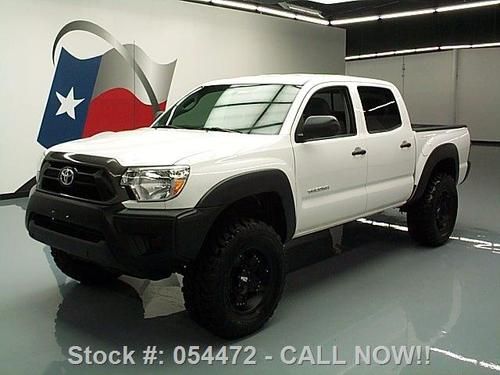 2013 toyota tacoma double cab 4x4 auto bedliner 11k mi! texas direct auto