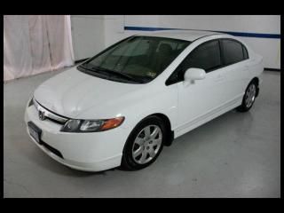 07 honda civic sdn 4dr at lx  4 cylinder automatic we finance