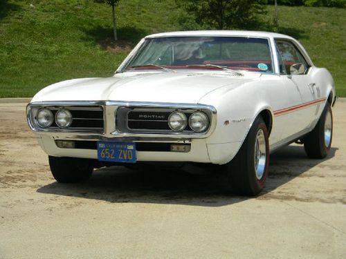 1967 pontiac firebird ovc 4bbl