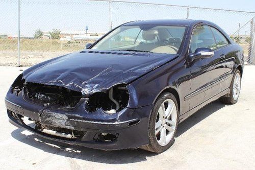 2007 mercedes-benz clk-350 damadge repairable rebuilder only 65k miles runs!!!