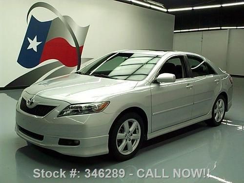 2009 toyota camry se sunroof cruise ctrl alloys 67k mi texas direct auto