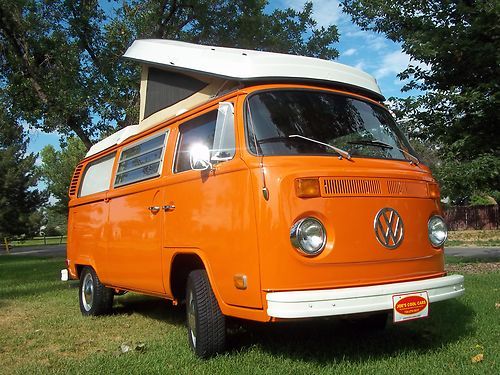 1973 volkswagen westfalia pop-top camper