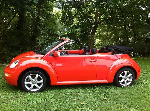 2004 volkswagen beetle gls convertible 1.8l turbo