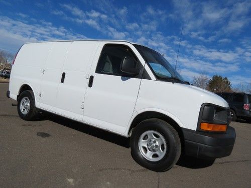 2006 chevrolet express 1500 awd cargo van v8 1 owner service records runs great