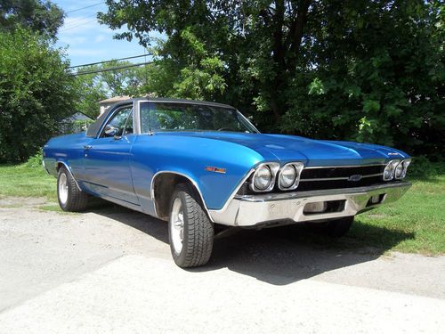 1969 chevrolet el camino very nice newer 350 lots extras!