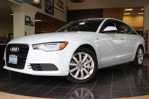 2013 audi a6 premium plus navigation audi side assist heated seats awd