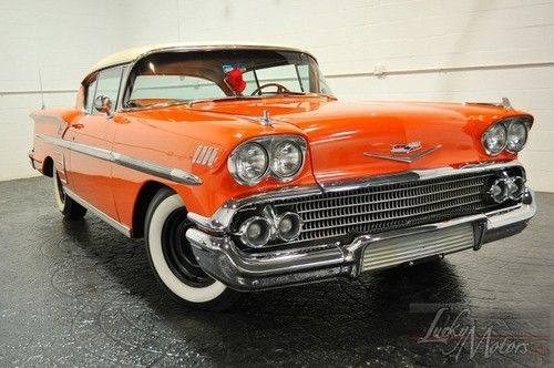 1958 chevrolet impala, 348 tri power automatic, continental kit