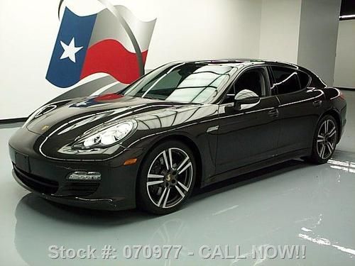 2012 porsche panamera pdk sunroof nav 20" wheels 14k mi texas direct auto