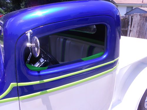 1936 CHEVROLET CUSTOM TRUCK. ALL STEEL ONE OF A KIND. 408 CI SUPERCHARGED, image 2