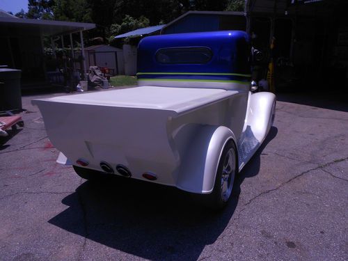 1936 CHEVROLET CUSTOM TRUCK. ALL STEEL ONE OF A KIND. 408 CI SUPERCHARGED, image 3