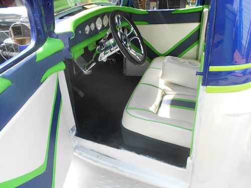 1936 CHEVROLET CUSTOM TRUCK. ALL STEEL ONE OF A KIND. 408 CI SUPERCHARGED, image 6