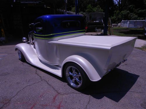 1936 CHEVROLET CUSTOM TRUCK. ALL STEEL ONE OF A KIND. 408 CI SUPERCHARGED, image 7