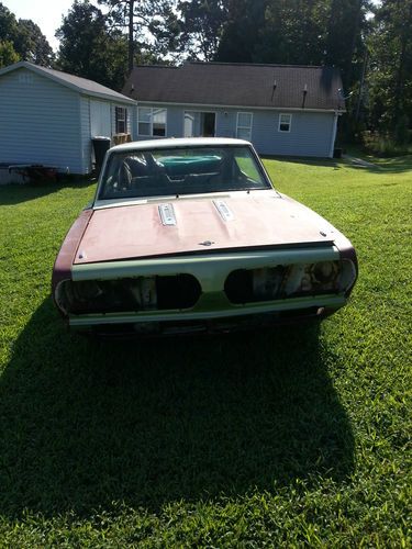 1968 barracuda fastback  project