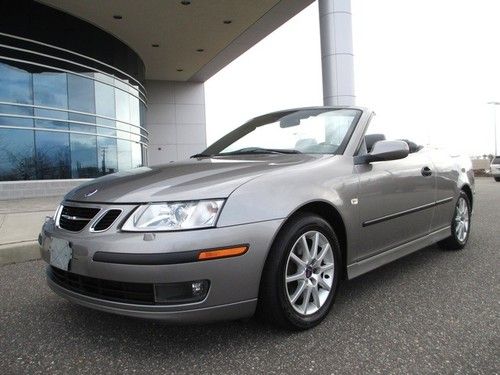 2005 saab 9-3 arc convertible navigation 1 owner loaded clean