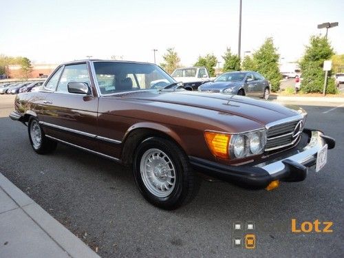 Brown soft top convertible low mileage power
