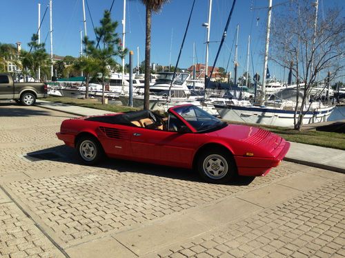 1985 ferrari modial cabriolet