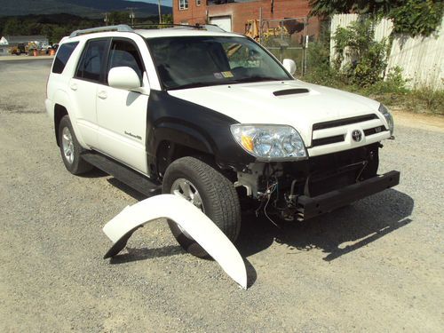 2004 toyota 4runner sport edition 4x4 v8 as-is easy repair rebuild salvage