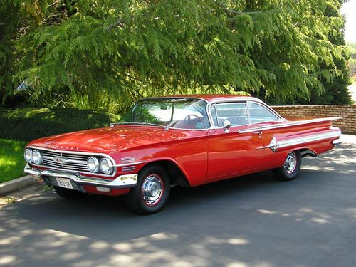 1960 chevrolet impala base hardtop 2-door 348 tri power 4speed