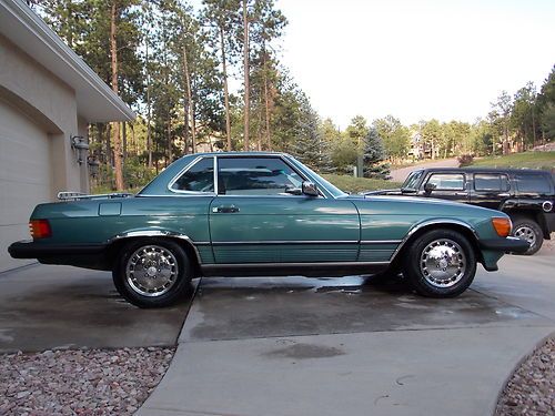 Beautiful 1986 convertible mercedes benz 560sl