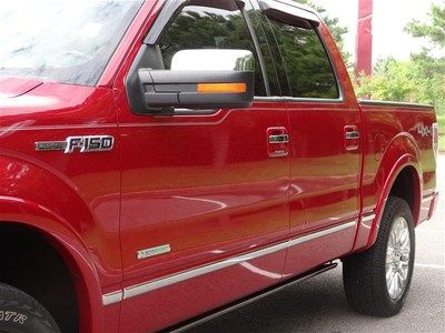 Red Platinum 3.5L EcoBoost Crew 4 door cab Black Leather 4x4 Certified Warranty, image 10