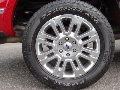 Red Platinum 3.5L EcoBoost Crew 4 door cab Black Leather 4x4 Certified Warranty, image 13