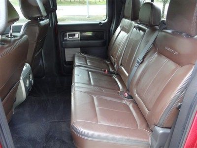 Red Platinum 3.5L EcoBoost Crew 4 door cab Black Leather 4x4 Certified Warranty, image 20