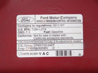 Red Platinum 3.5L EcoBoost Crew 4 door cab Black Leather 4x4 Certified Warranty, image 59