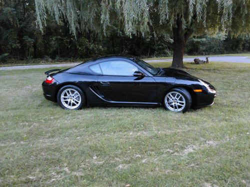 Porsche Cayman Black 2007 Hatchback Coupe Base Model Highway Miles Excellent, US $22,999.00, image 2