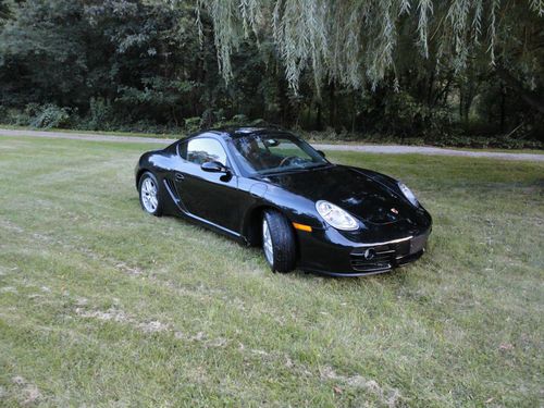 Porsche Cayman Black 2007 Hatchback Coupe Base Model Highway Miles Excellent, US $22,999.00, image 3