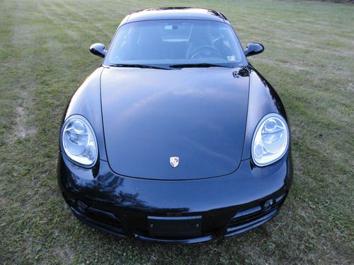 Porsche Cayman Black 2007 Hatchback Coupe Base Model Highway Miles Excellent, US $22,999.00, image 4