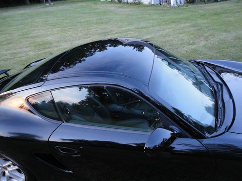 Porsche Cayman Black 2007 Hatchback Coupe Base Model Highway Miles Excellent, US $22,999.00, image 5